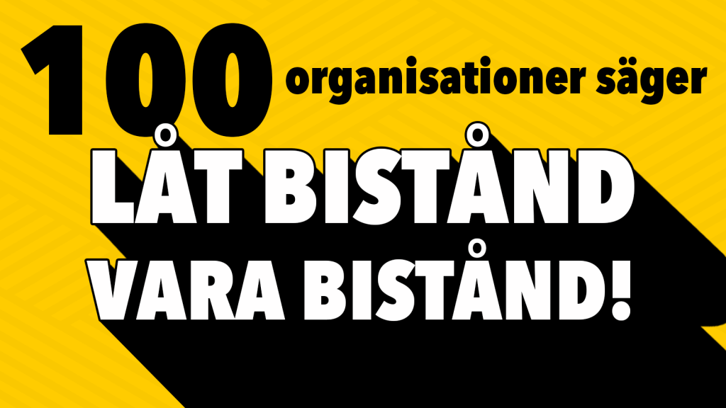 Låt bistånd vara bistånd!